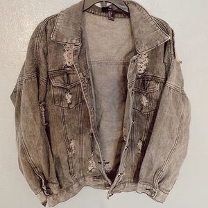 Very Cute Black Jean Jacket